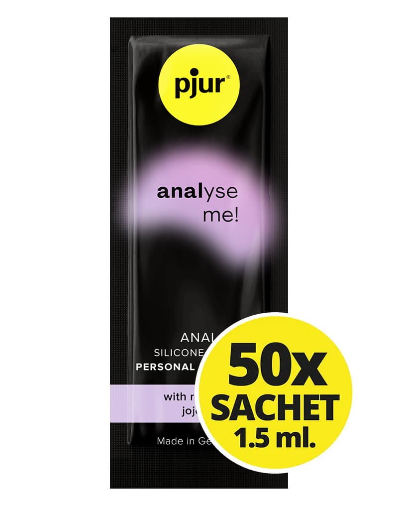 pjur - Analyse Me - Glijmiddel op siliconenbasis - 50 sachets van 1.5 ml 1