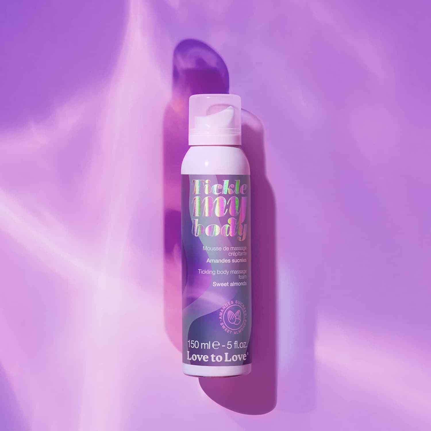Love to Love - Tickle My Body - Massage Schuim - Gesuikerde Amandel - 150 ml 2