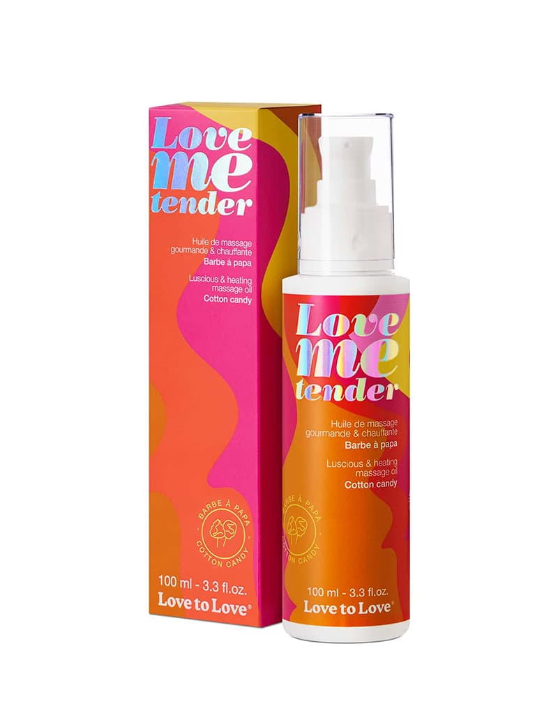 Love To Love - Love Me Tender Massageolie - Cotton Candy