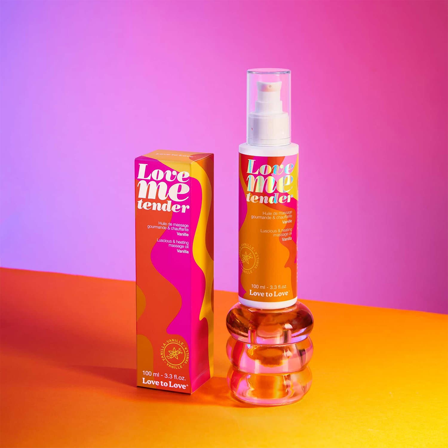 Love To Love - Love Me Tender Massageolie - Vanille 3