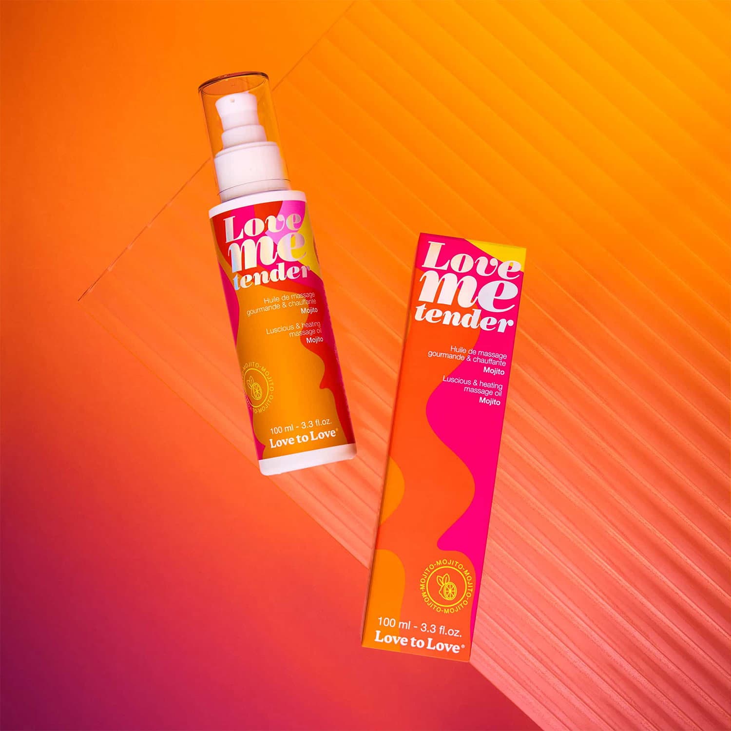 Love To Love - Love Me Tender Massageolie - Mojito 3