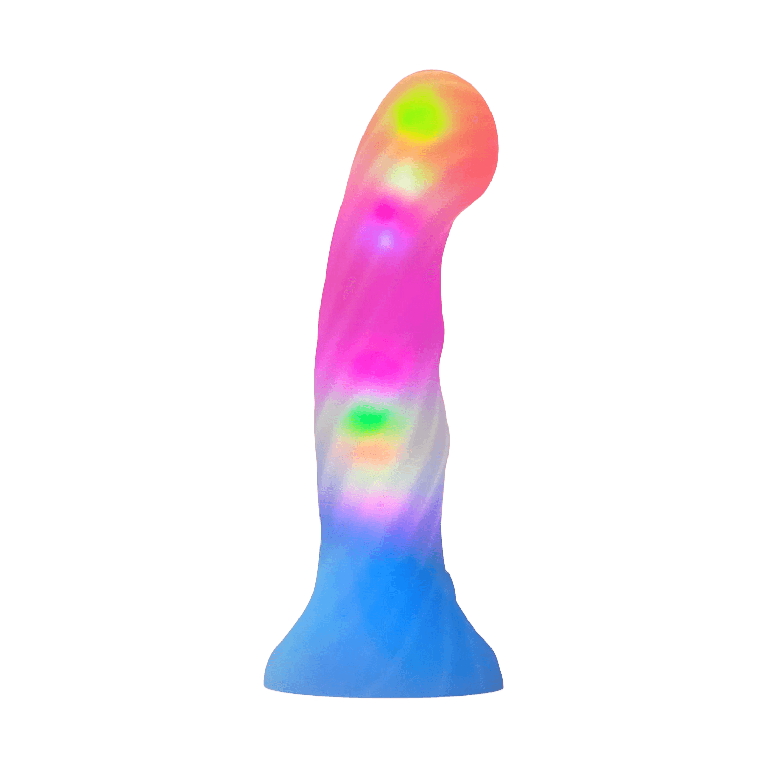 Love to Love - Candy Loop - Dildo met Led - Blauw/Roze 4