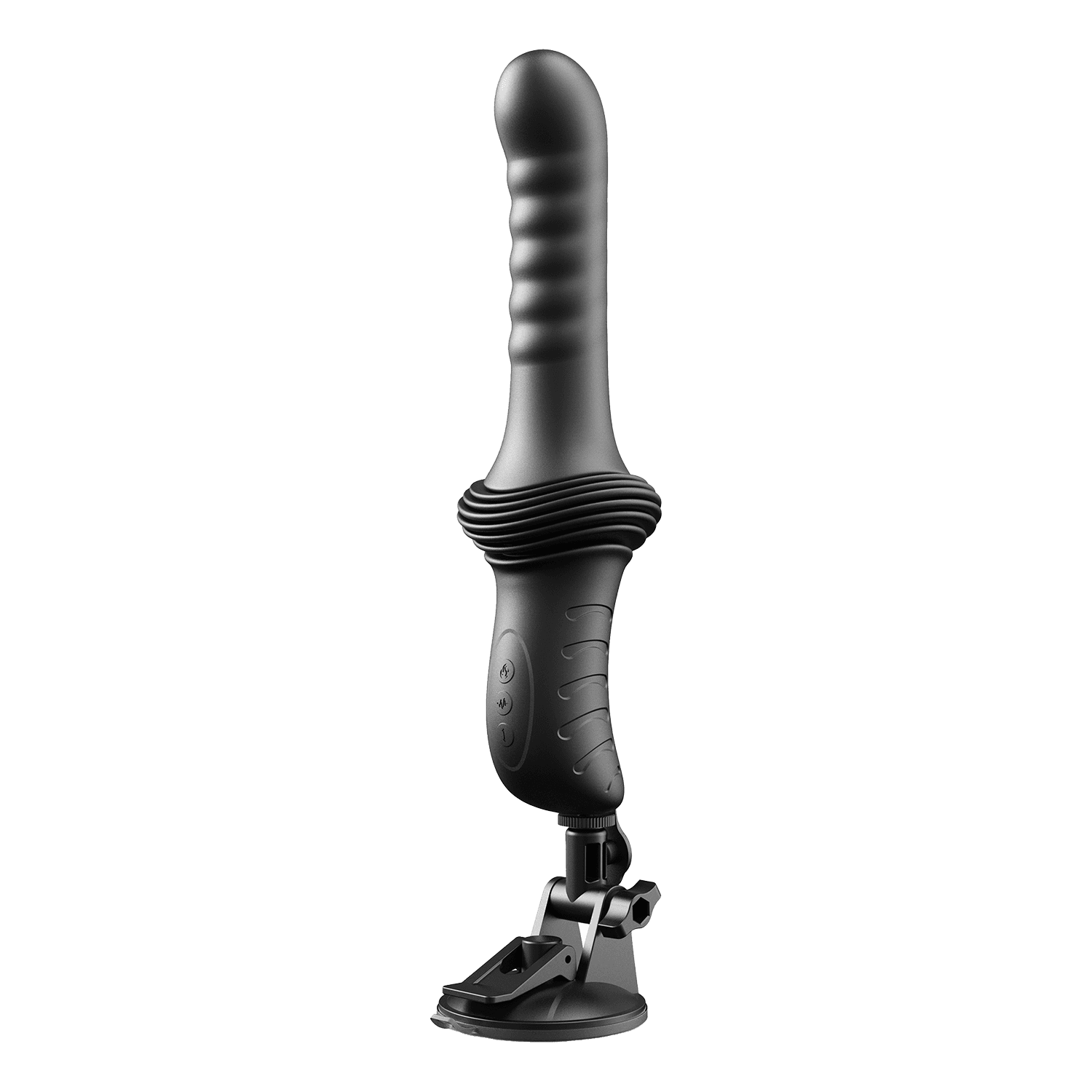 Dorcel - Deep Orgasm - Thrusting Vibrator - Zwart 3