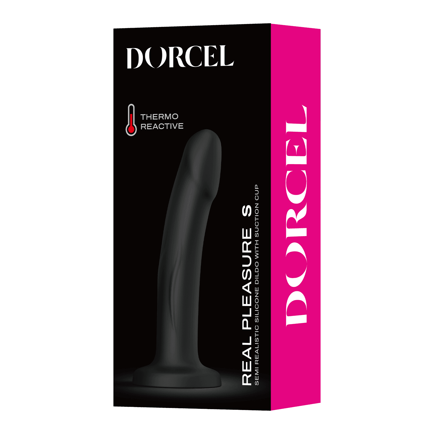 Dorcel - Real Pleasure Dildo - Maat S - Zwart 2