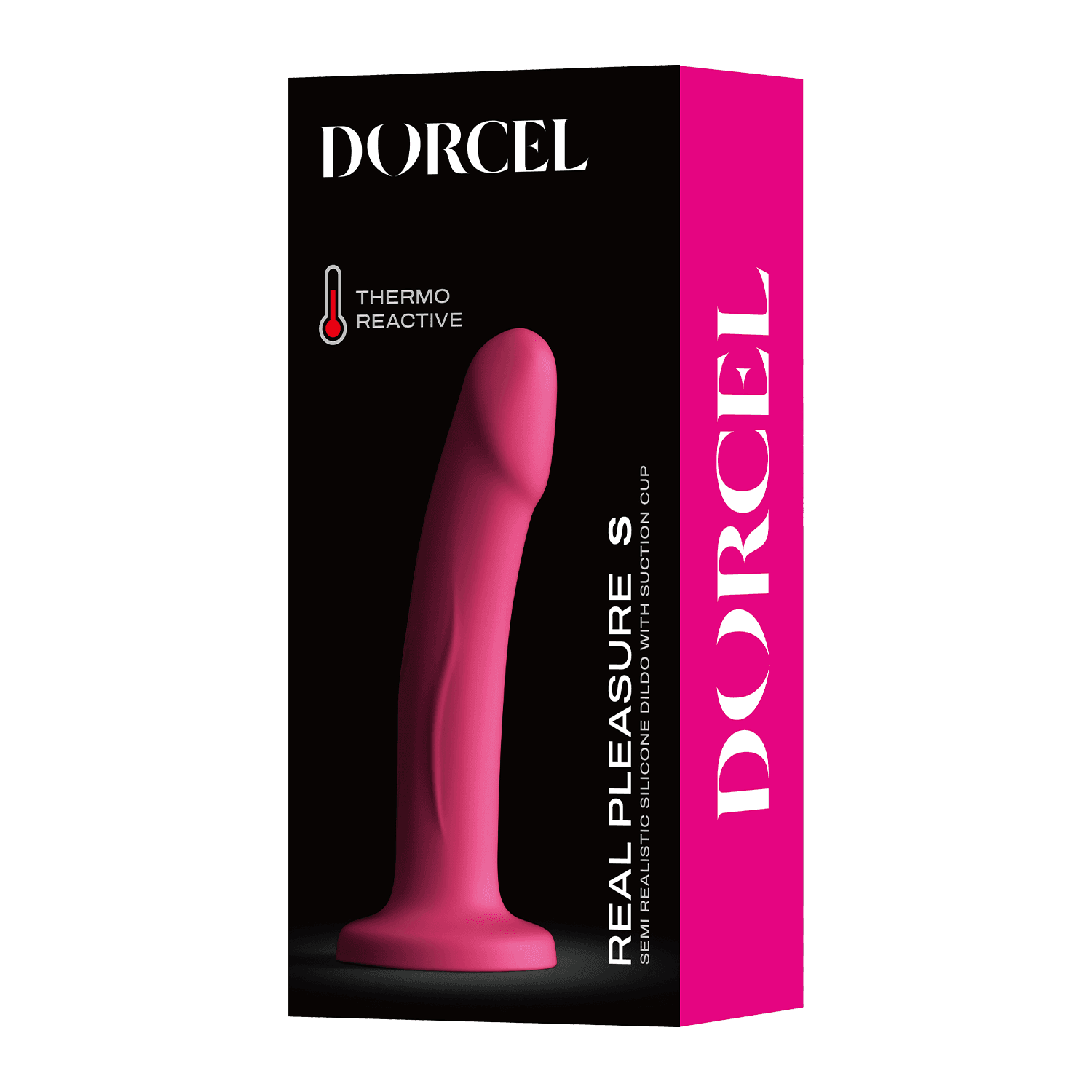 Dorcel - Real Pleasure Dildo - Maat S - Roze 2