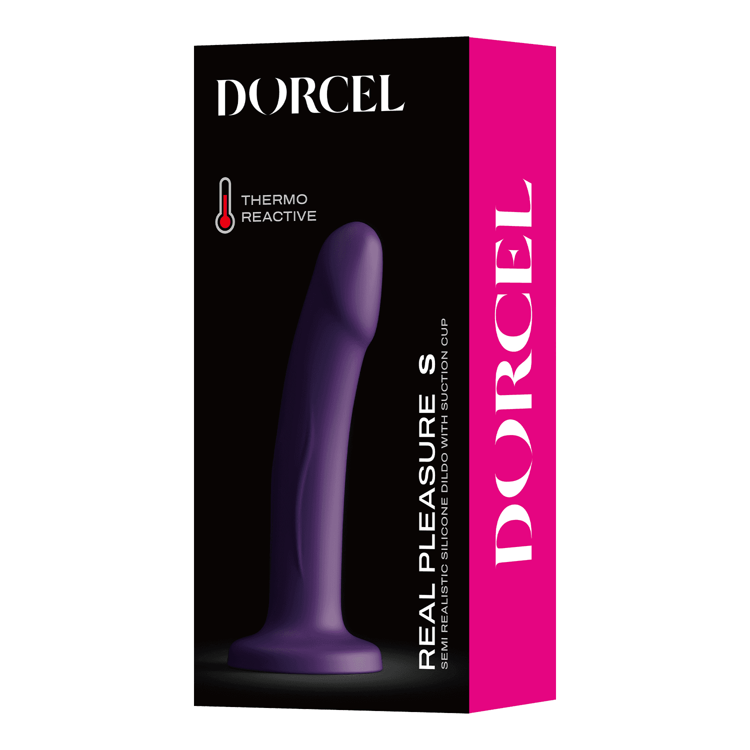 Dorcel - Real Pleasure Dildo - Maat S - Paars 2