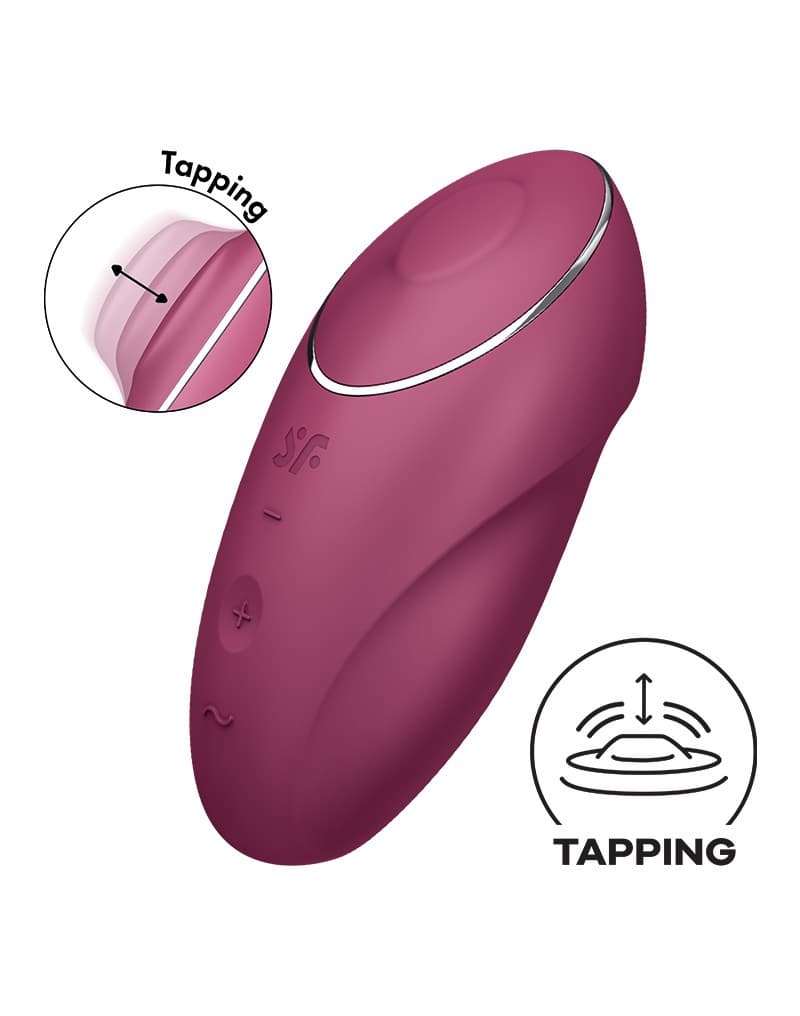 Satisfyer - Tap & Climax 1 - Red 4