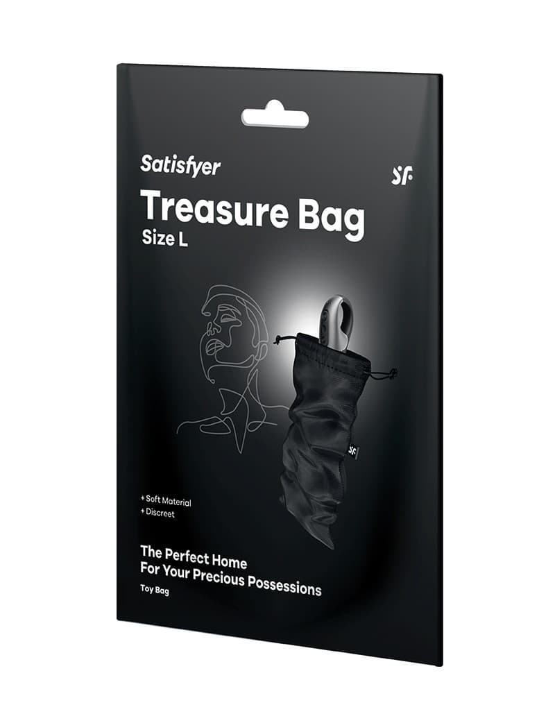 Satisfyer - Treasure Bag - L - Black 2