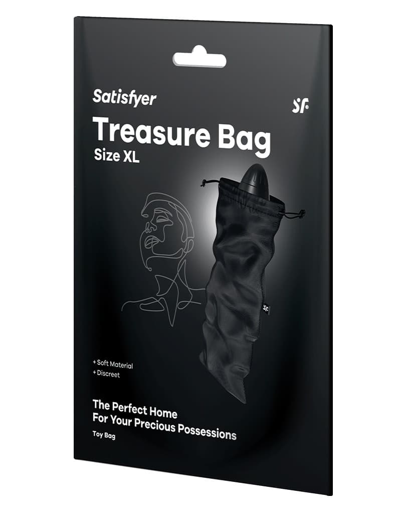 Satisfyer - Treasure Bag - XL - Black 2