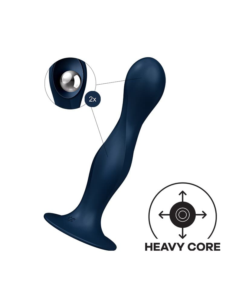 Satisfyer - Dubbele Bal-R - Donkerblauw 3