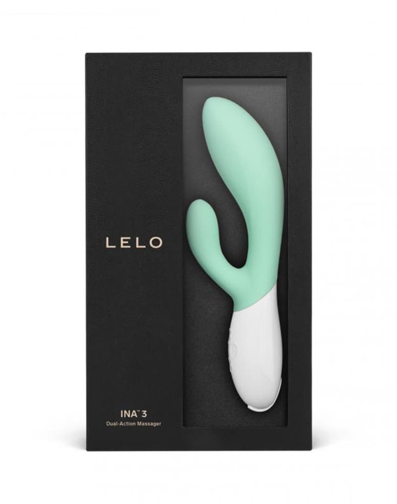 LELO - Ina 3 - Rabbit Vibrator - Seaweed 2