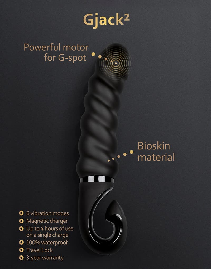 Gjack2 - Revolutionary Bioskin Vibrator 4