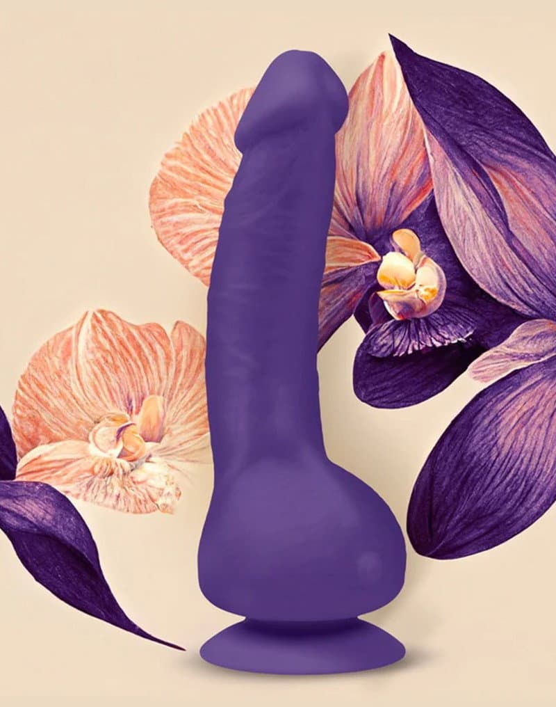 Gvibe - GReal 2 - Vibrerende Dildo - Paars 6