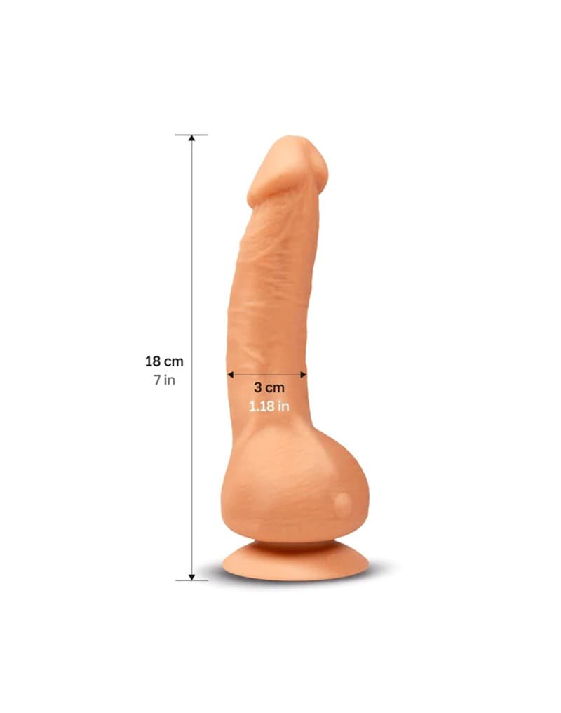 Gvibe - Greal Mini - Vibrating Dildo - Nude 4