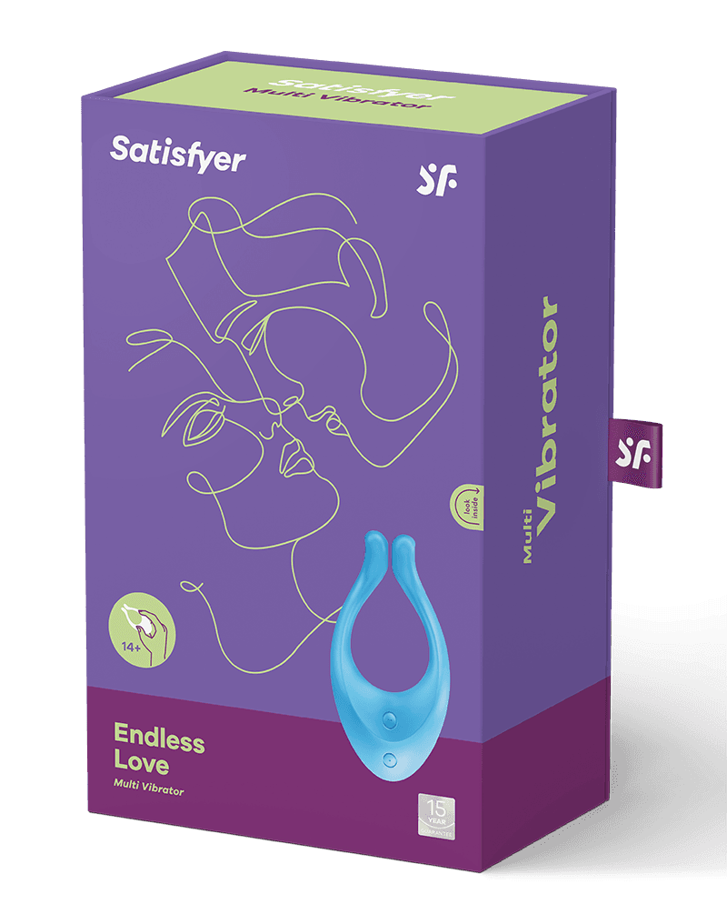 Satisfyer Partner Endless Love Light Blue | Multifun 1 2