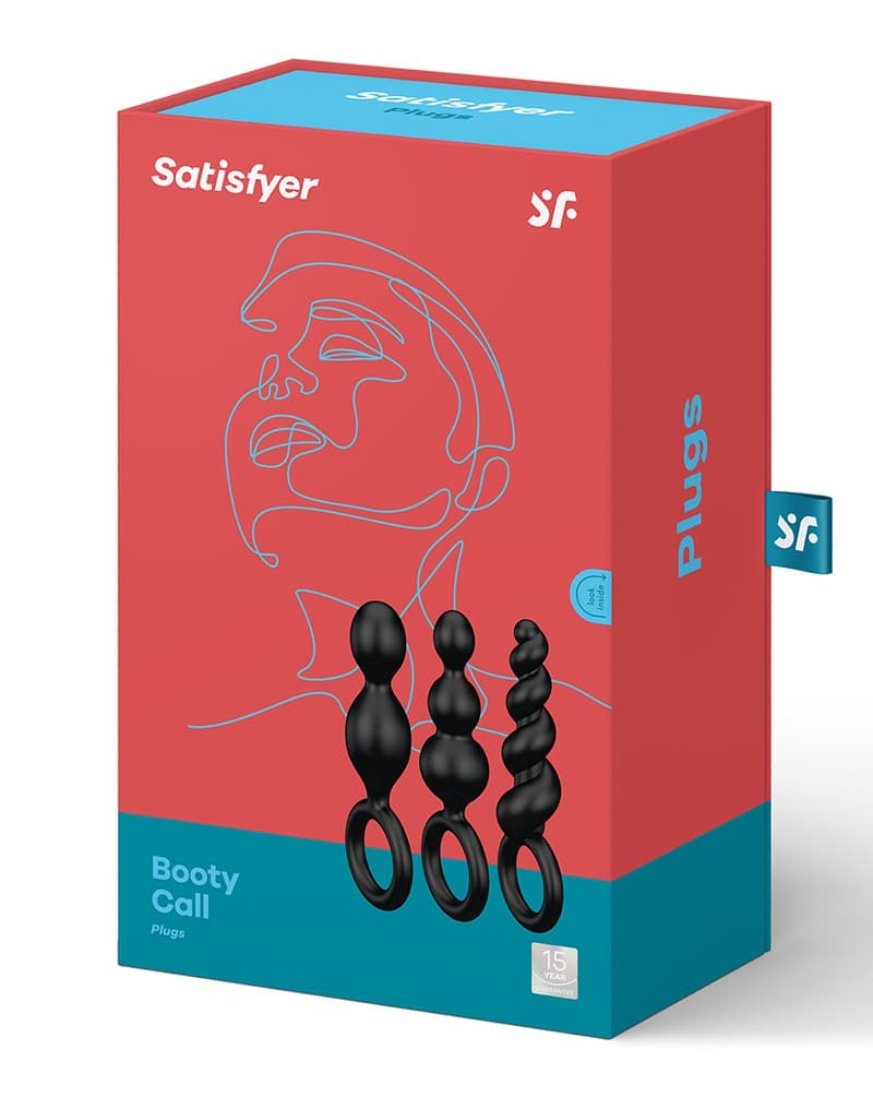Satisfyer Booty Call Black (set of 3) 2