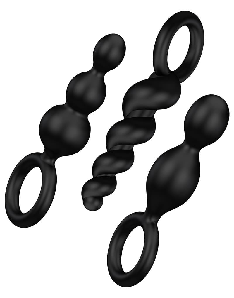 Satisfyer Booty Call Black (set of 3) 1