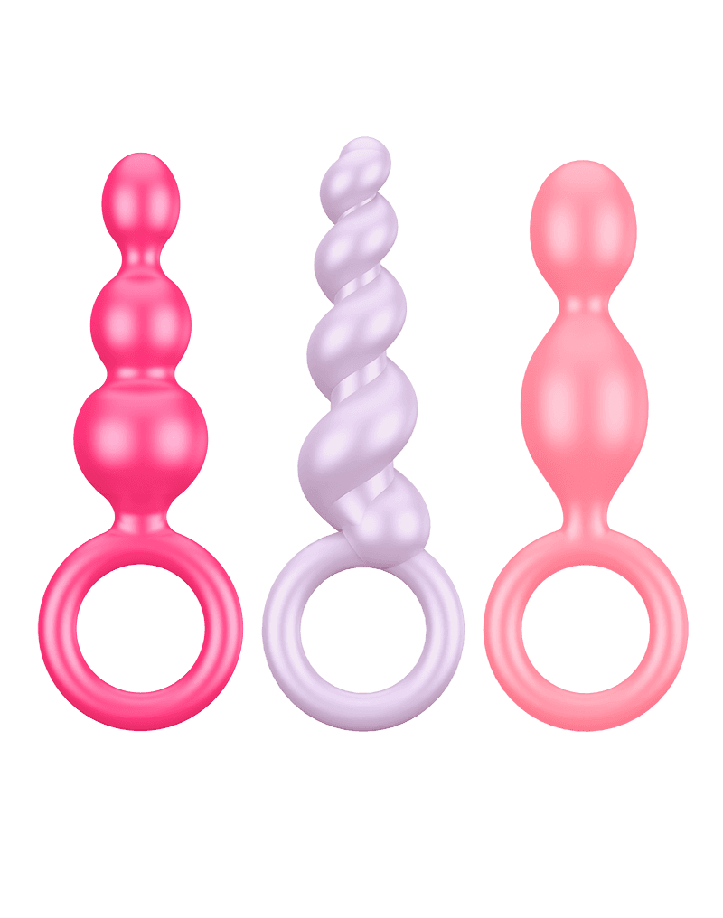 Satisfyer - Booty Call Coloured (set of 3) 3