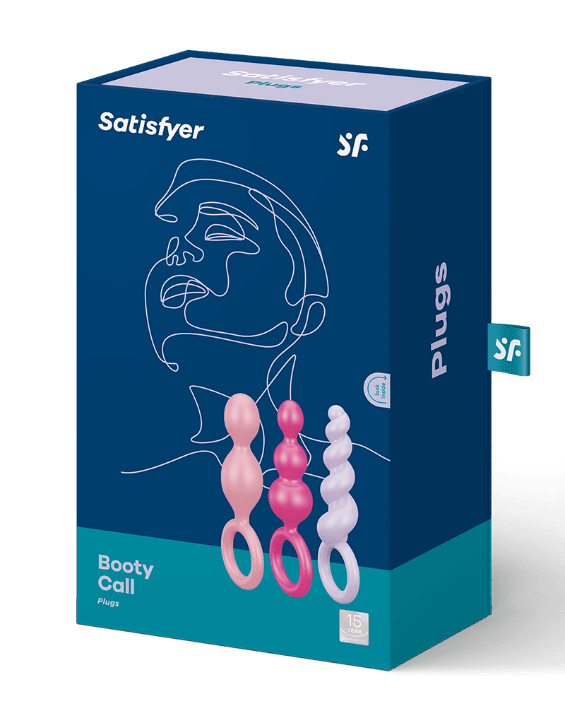 Satisfyer - Booty Call Coloured (set of 3) 2