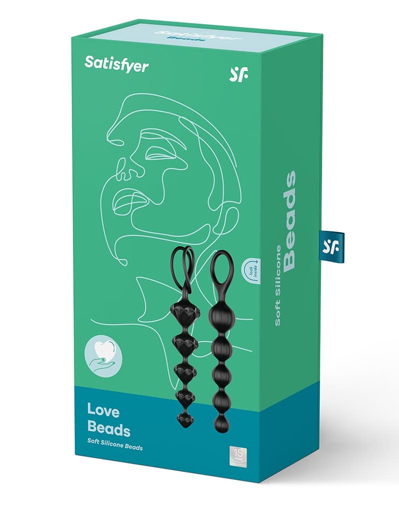 Satisfyer Love Beads Black (set of 2) 2