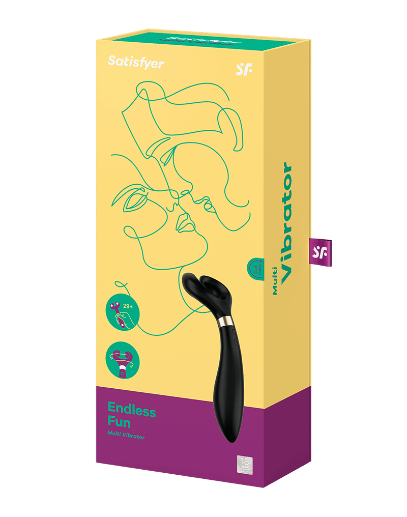 Satisfyer Partner Endless Fun Black | Multifun 3 2