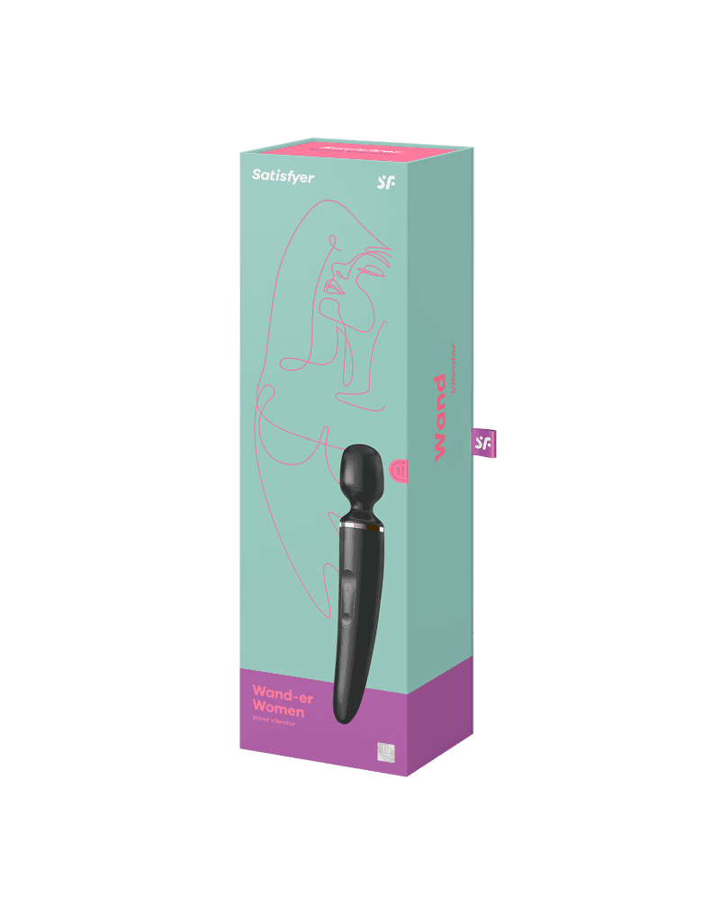 Satisfyer Wand-er Woman Black 2
