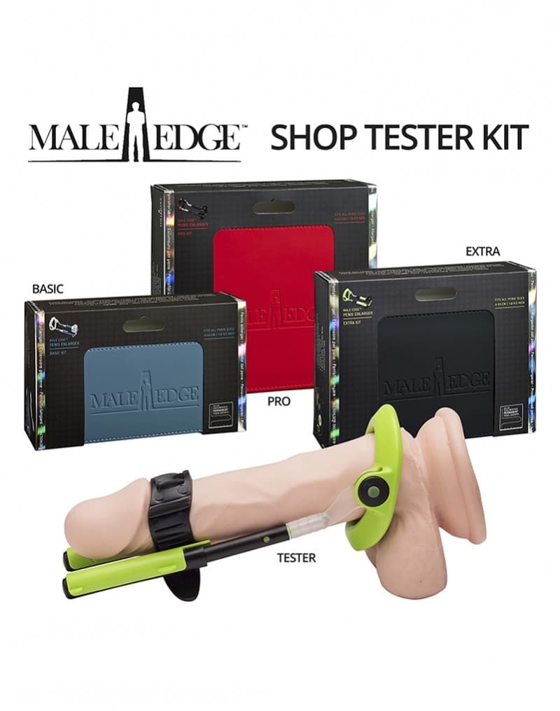 Male Edge 3 pcs. plus Free Tester Kit 1