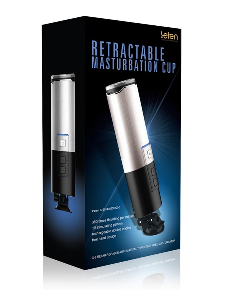 Leten - X-9 Telescopische Super Masturbator 8