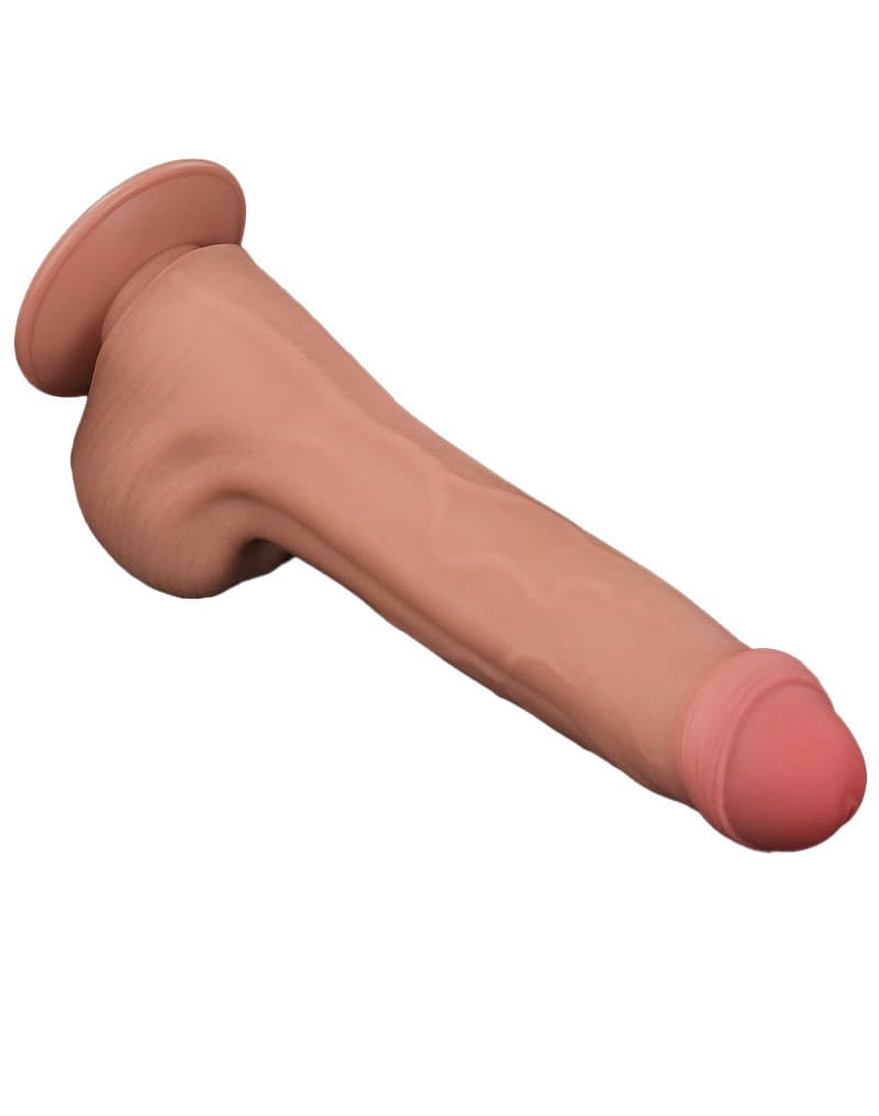 LoveToy - Sliding Skin Dildo 29 cm - Nude 6