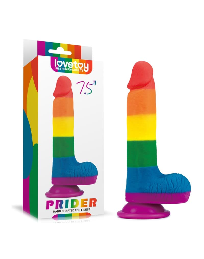 LoveToy - Prider Dildo 19.5 cm 2