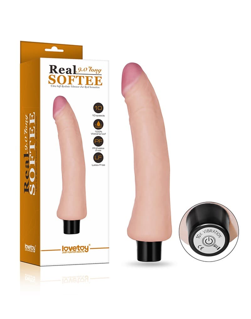 Vibrating Real Softee 9" Realistic 1