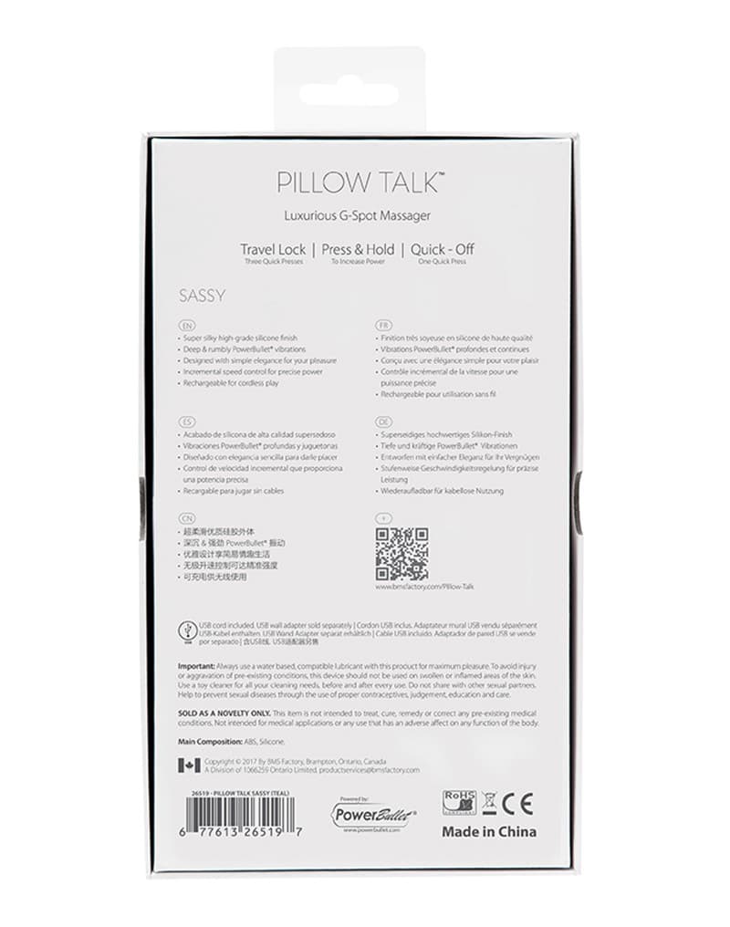 Pillow Talk - Sassy (art. 4652) 9