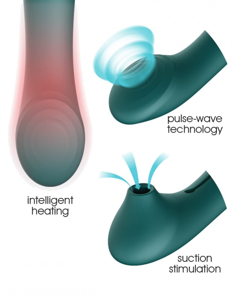 ZALO Queen set - PulseWave Vibrator (art. 4729) 5