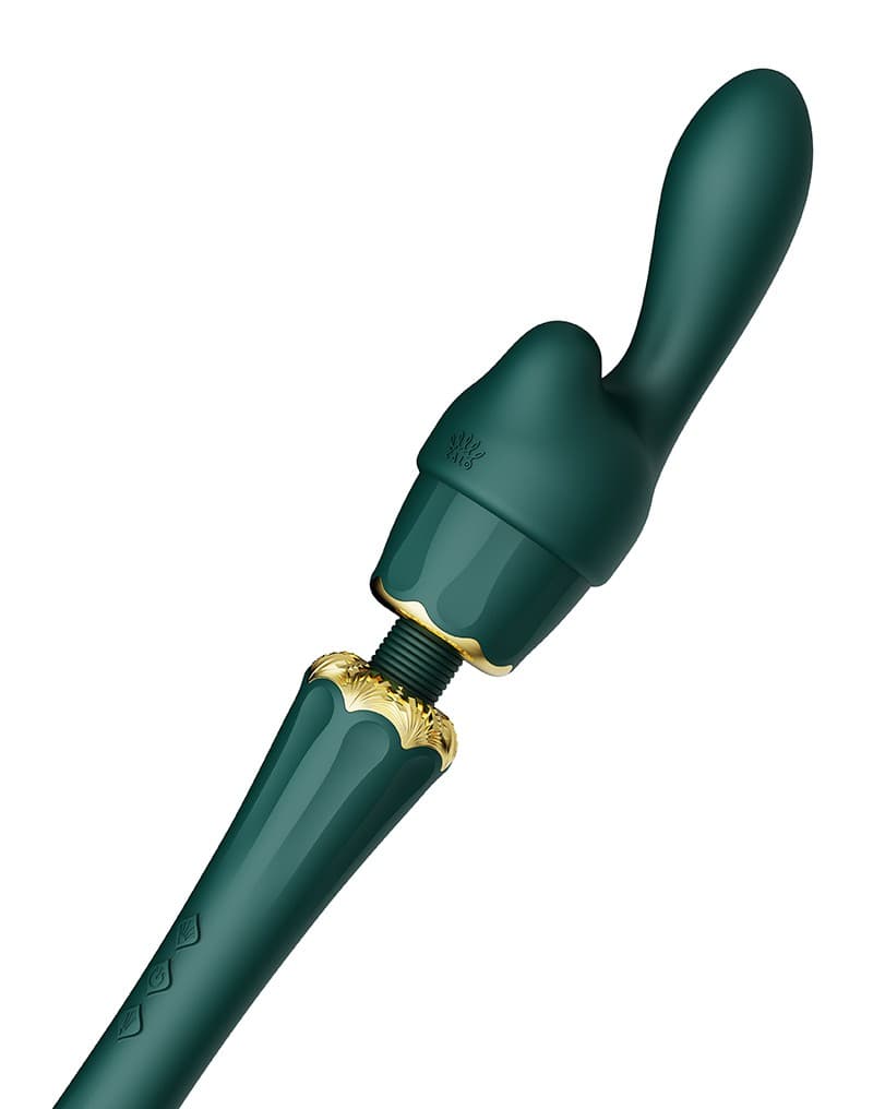ZALO - Kyro - Wand Vibrator - Groen 3