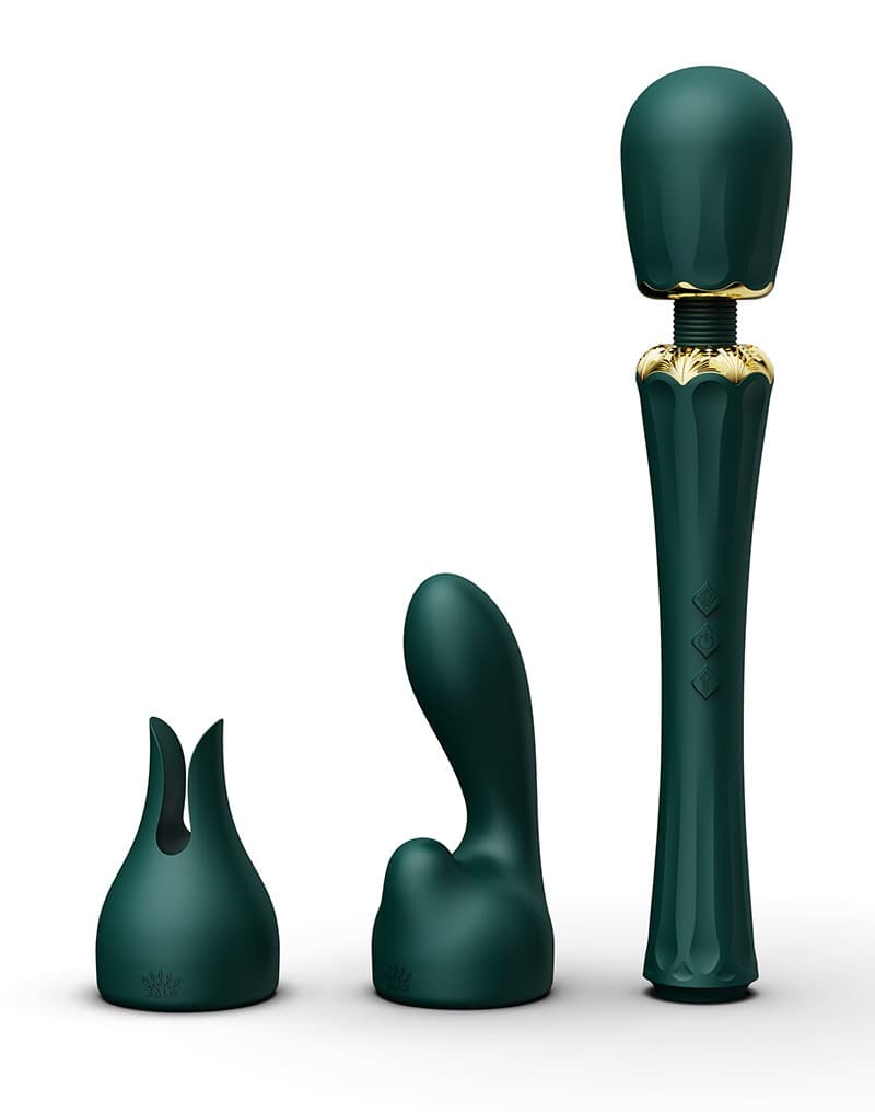 ZALO - Kyro - Wand Vibrator - Groen 10