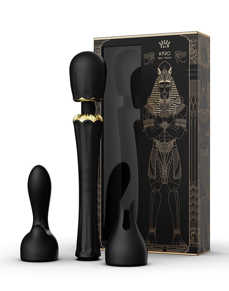 ZALO - Kyro - Wand Vibrator - Zwart 2