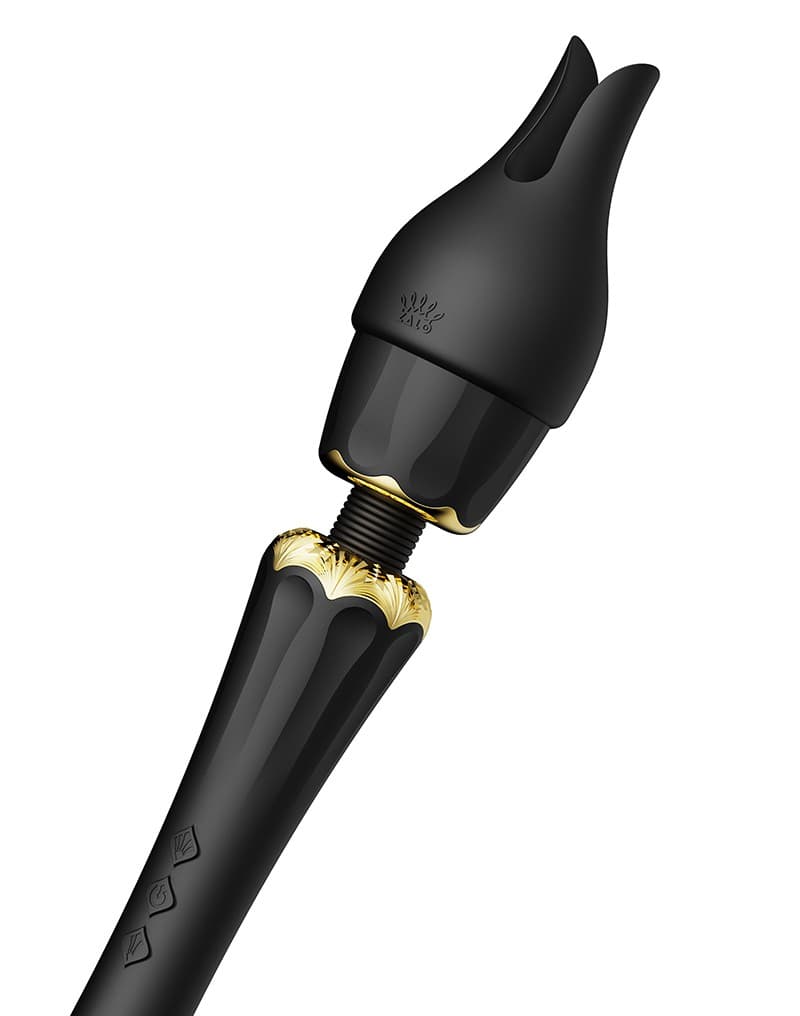 ZALO - Kyro - Wand Vibrator - Zwart 6