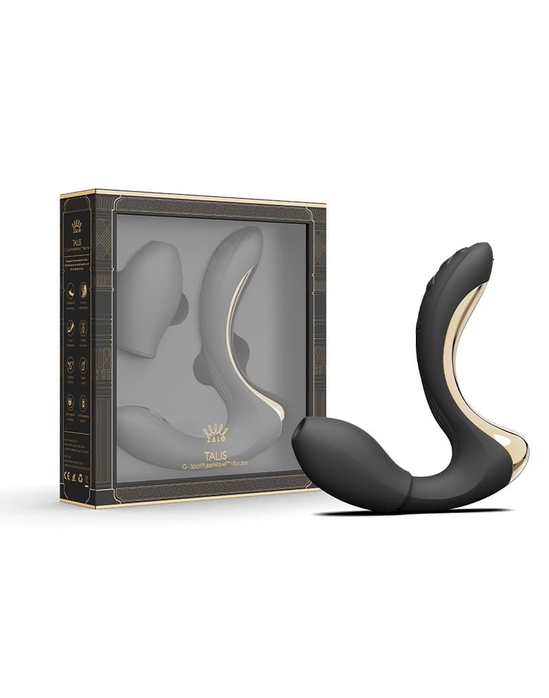 ZALO - Talis - G-Spot Pulsewave Vibrator - Zwart 2