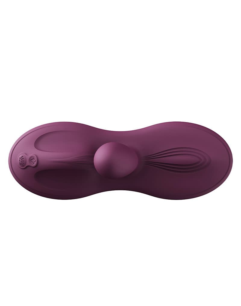 ZALO - Flora - Smart Vibrating Pad - Paars 5