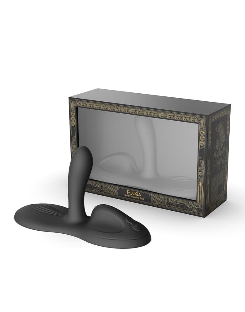 ZALO - Flora - Smart Vibrating Pad - Zwart 2