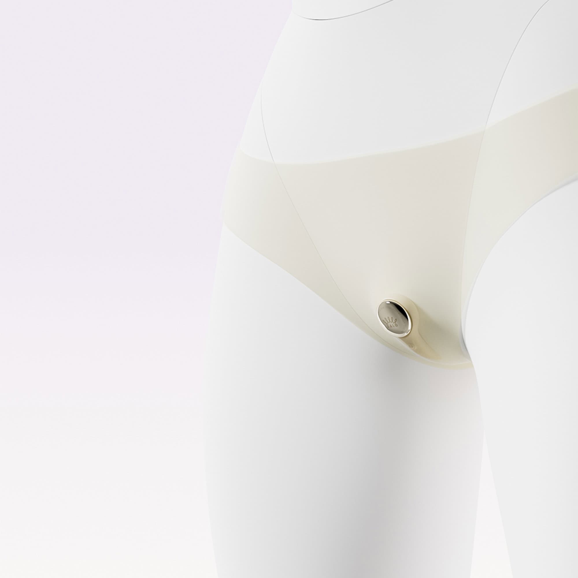 ZALO - Deya - Draagbare vibrator – Ivoorwit 8