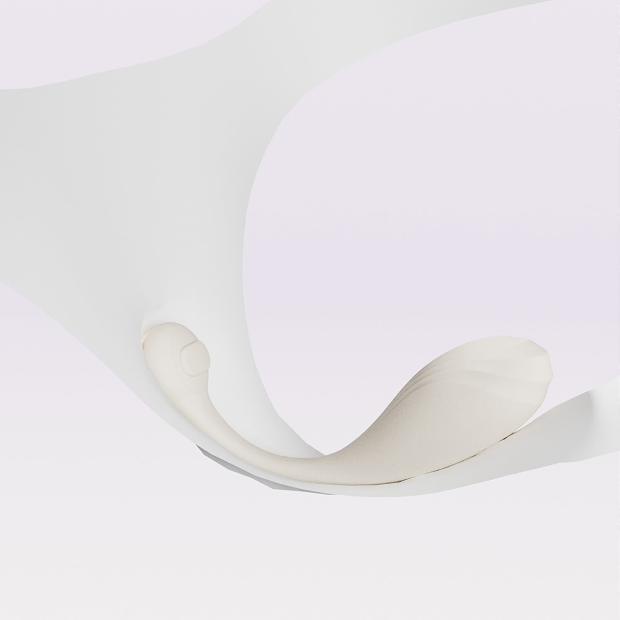 ZALO - Deya - Draagbare vibrator – Ivoorwit 9
