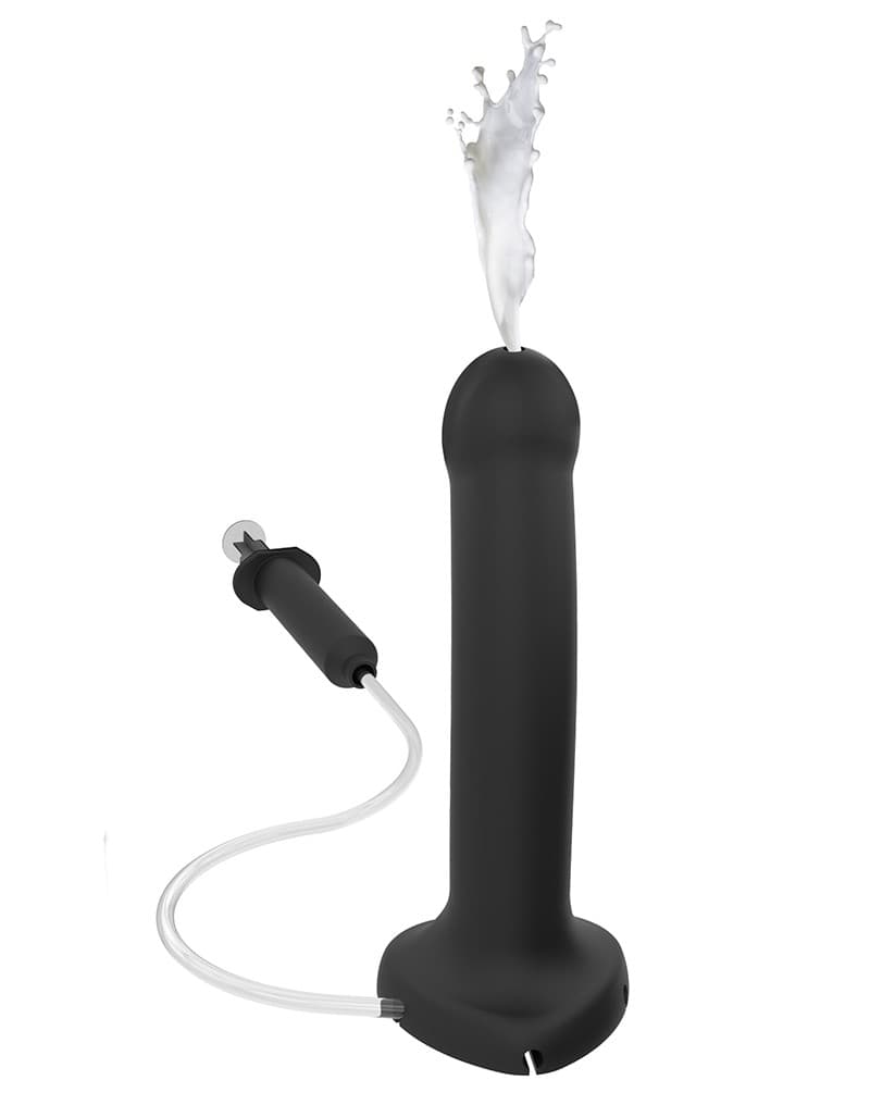 Strap-On-Me - Squirting Cum Dildo Maat L - Zwart 1