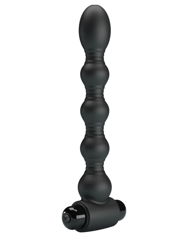 Pretty Love - Lynn - Vibrerende Anaalplug - Zwart 3