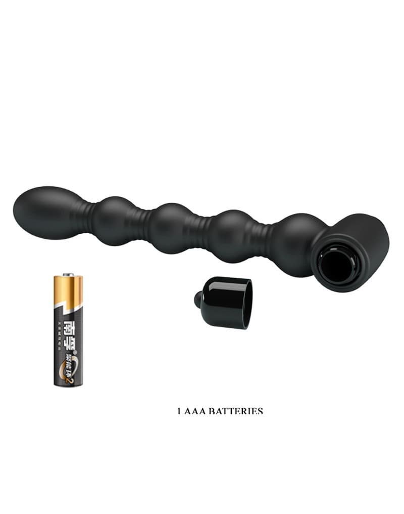Pretty Love - Lynn - Vibrerende Anaalplug - Zwart 9
