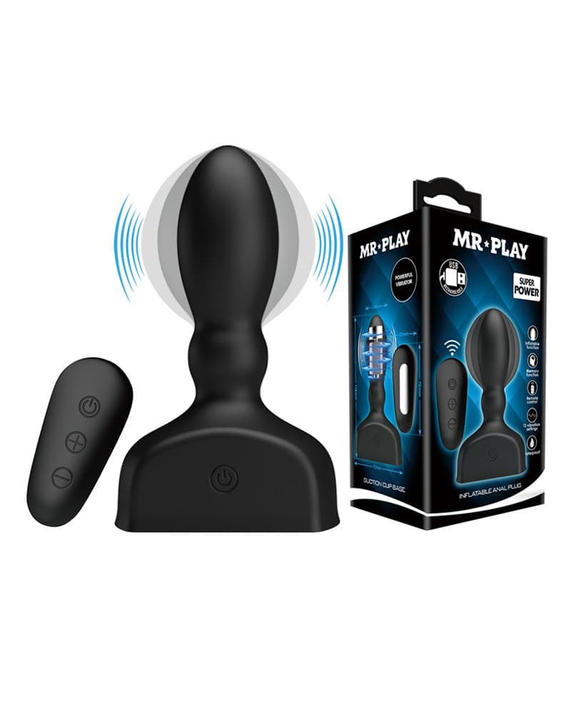 Mr. Play - Opblaasbare buttplug 1