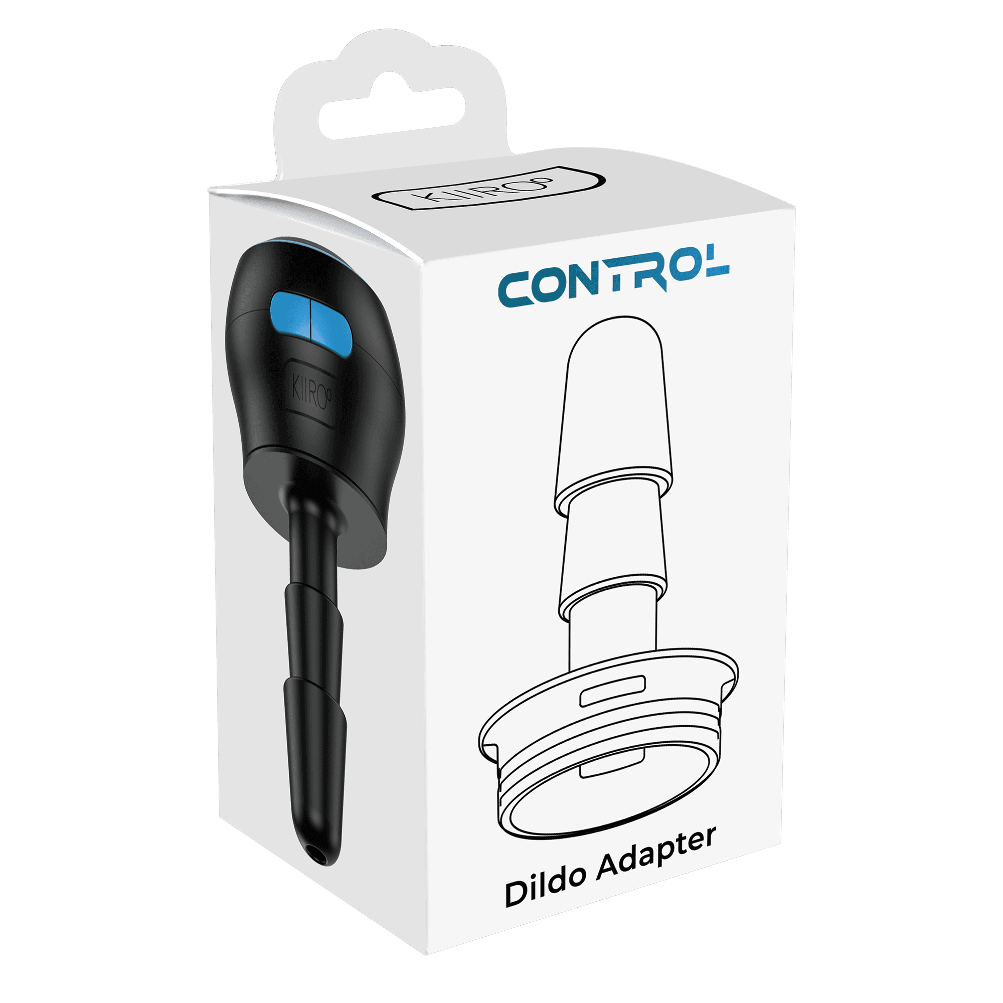 KIIROO - Control Dildo Adapter - Zwart 4