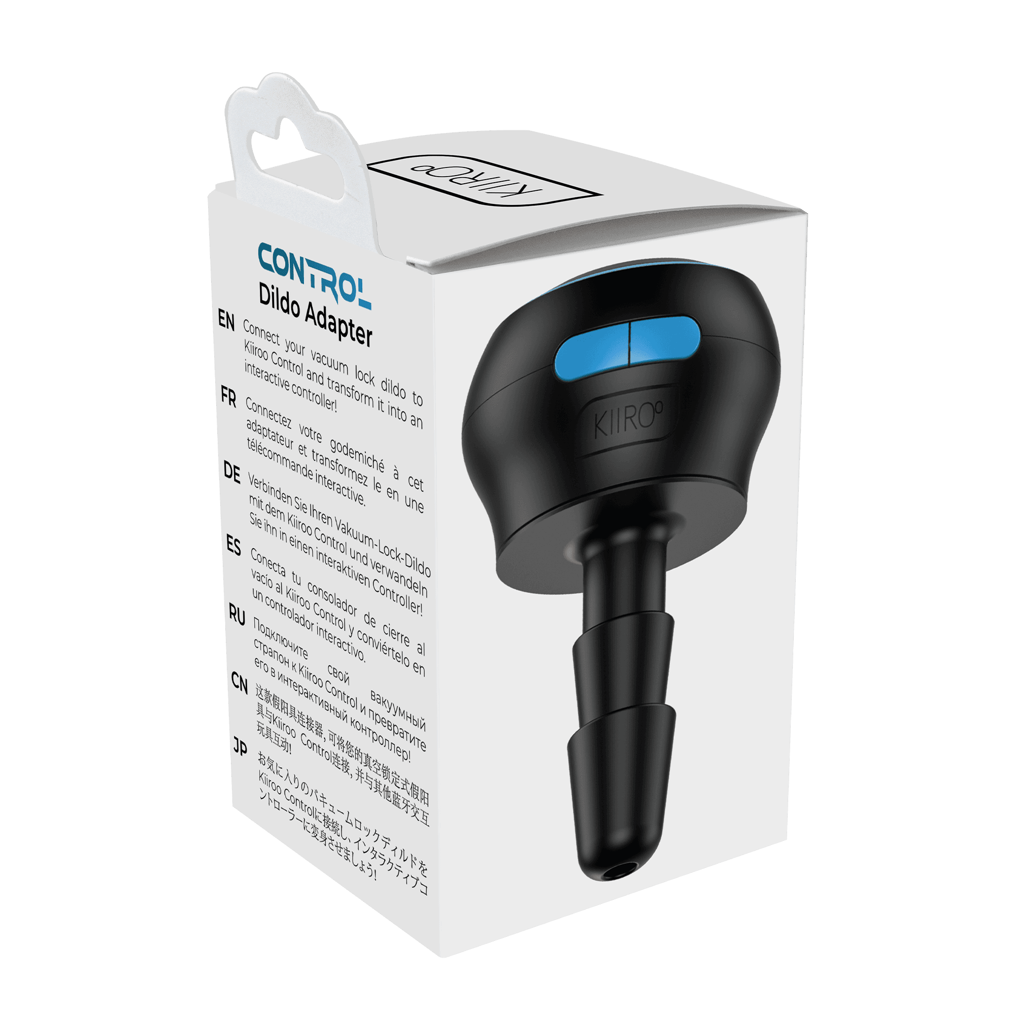 KIIROO - Control Dildo Adapter - Zwart 6