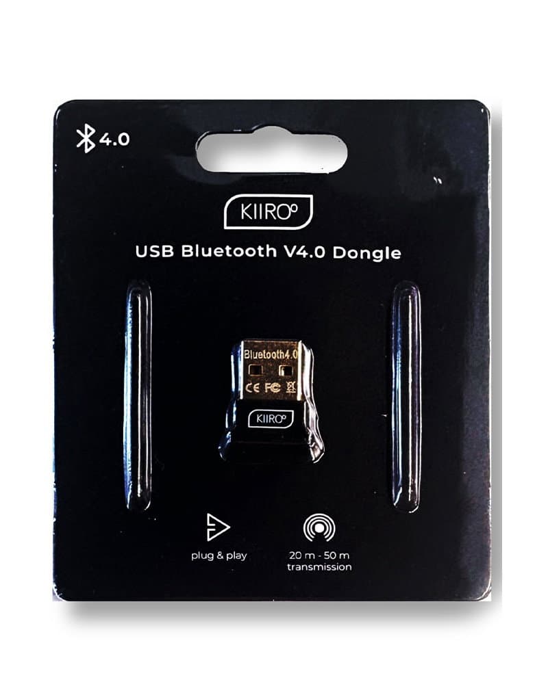 KIIROO - USB Bluetooth V4.0 Dongle - Zwart 1