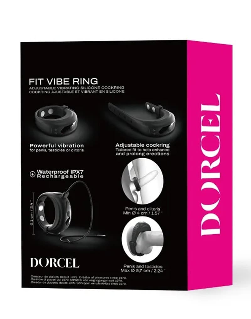 Dorcel - Fit Vibe Ring - Zwart 5